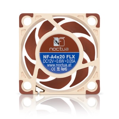 Fläkt 40 mm Noctua NF-A4x20 FLX, 14,9 dBA, 5000 rpm, 3-pin#2